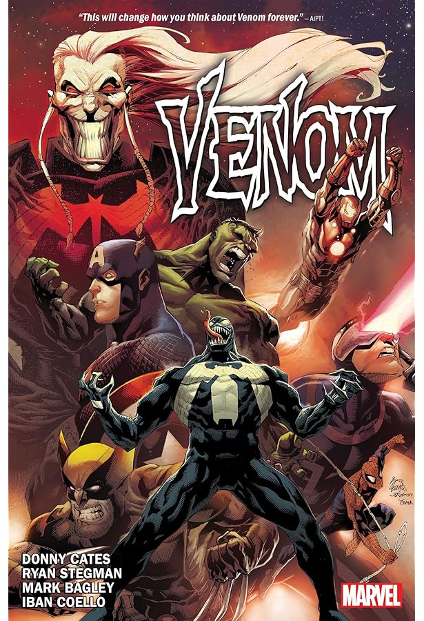 Amazon.com: Venom 1: 9781302919672: Cates, Donny, Stegman, Ryan